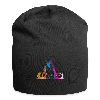 DJ CAT - Jersey Beanie - black - Front