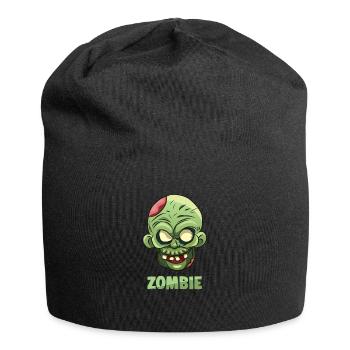 Scary Zombie Halloween - Jersey Beanie - black - Front