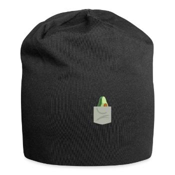 Pocket Avocado - Jersey Beanie - black - Front