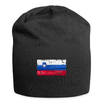 Slovenia flag - Jersey Beanie - black - Front