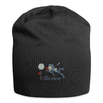 Tauchen Liebe - Jersey-Beanie - Schwarz - Vorne