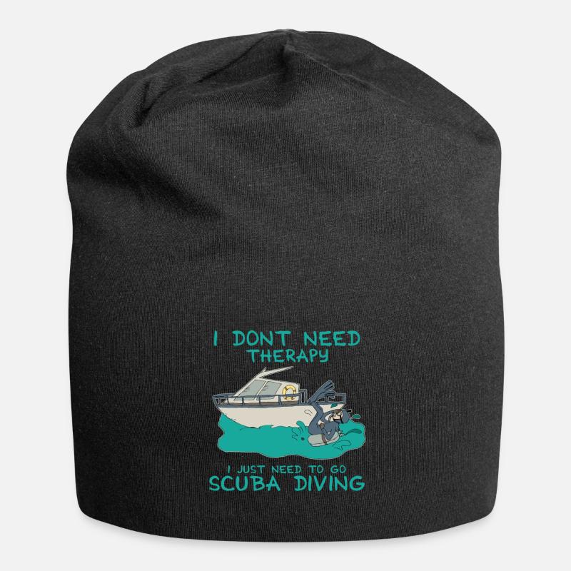Scuba Diving - Jersey Beanie - black