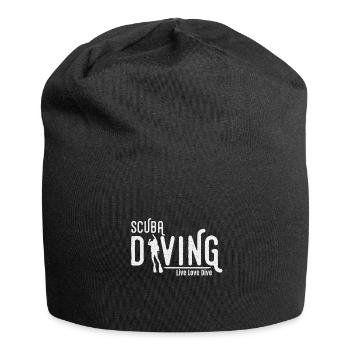 Scuba Tauchen - Jersey-Beanie - Schwarz - Vorne
