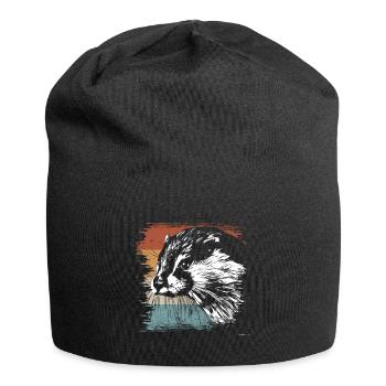 Otter - Jersey-Beanie - Schwarz - Vorne