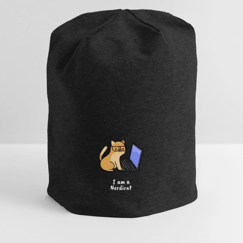 Nerdicat Computer Scientist Programmation Nerd Coding Bonnet en jersey