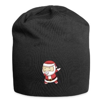 Dabbing Dab Santa Claus Weihnachtsmann Weihnachten - Jersey-Beanie - Schwarz - Vorne