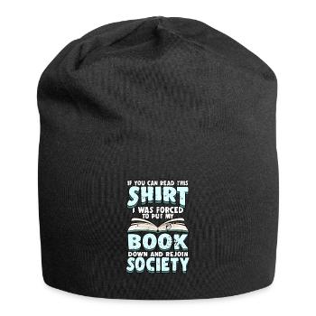 rat de bibliothèque - Bonnet en jersey - noir - Devant