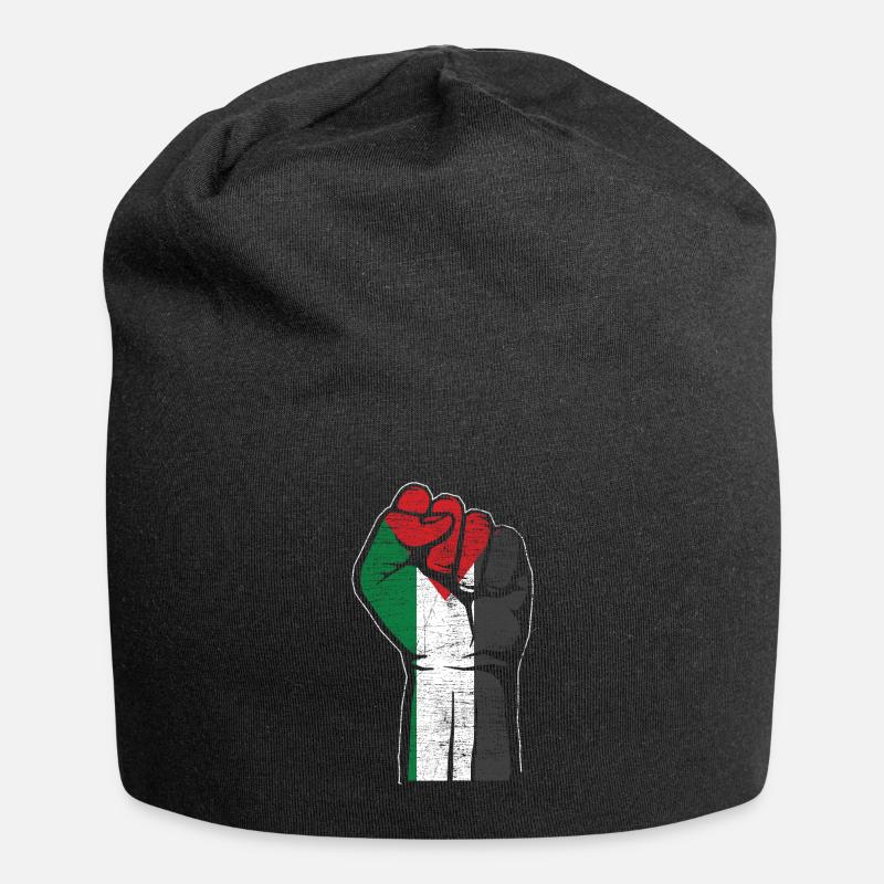 Palestine - Bonnet en jersey - noir