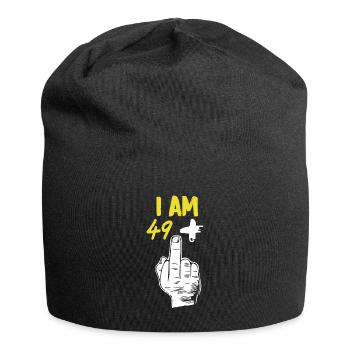 Turning 50 gift - Jersey Beanie - black - Front