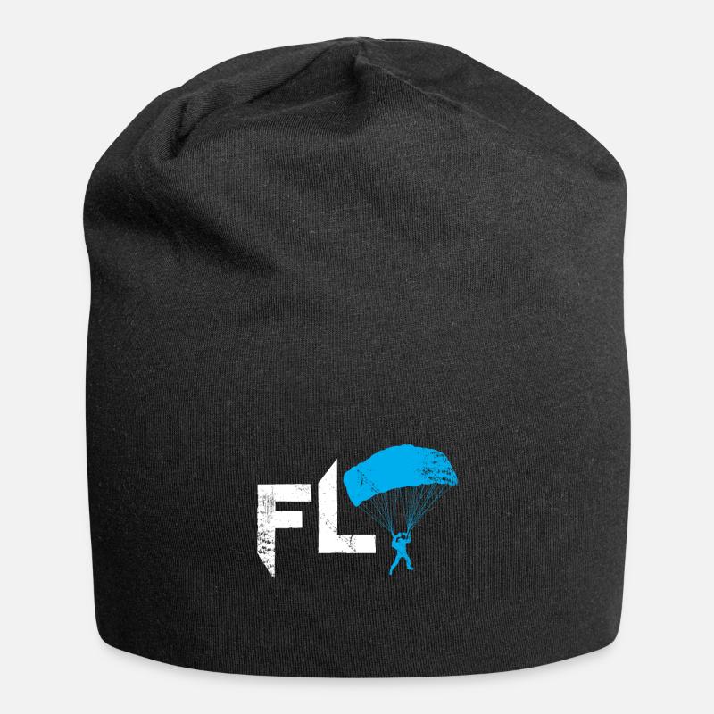 Fly Parachute Cadeau de Noël - Bonnet en jersey - noir