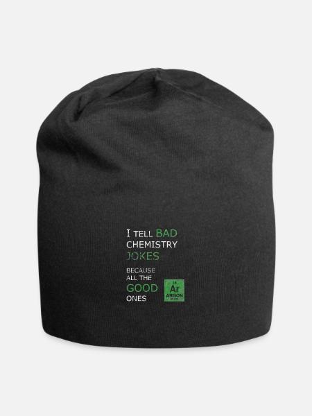 Argon chemistry - Jersey Beanie - black