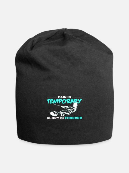 wakeboard - Bonnet en jersey - noir