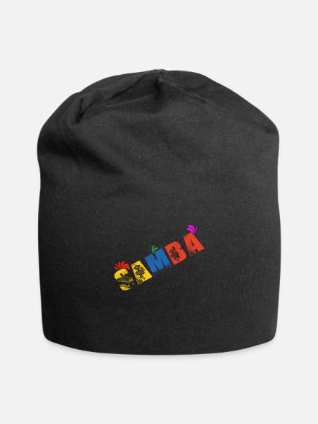 Samba Latein Tanz Tanzen Tänzer Tänzerin Geschenk - Jersey-Beanie - Schwarz