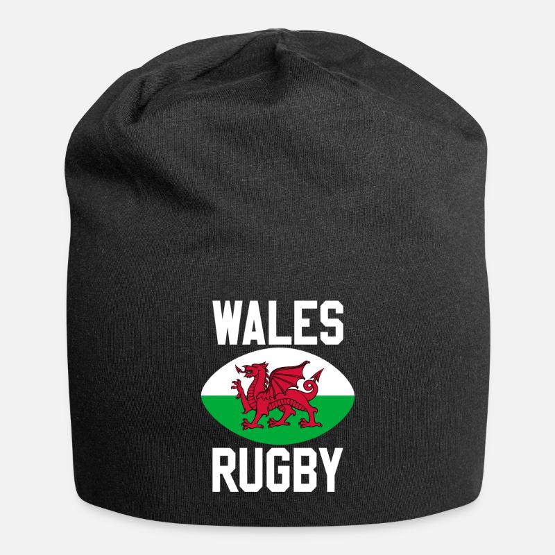Rugby Wales - Jersey Beanie - black
