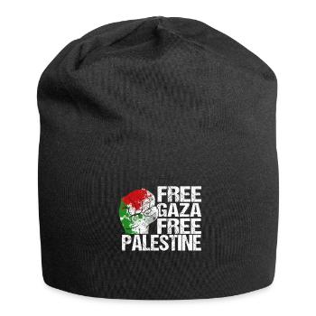Free Gaza Free Palestine - Jersey Beanie - black - Front