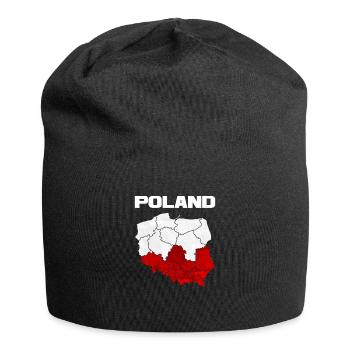 Pologne - Bonnet en jersey - noir - Devant