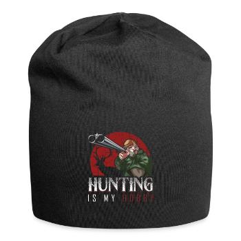 chasse - Bonnet en jersey - noir - Devant