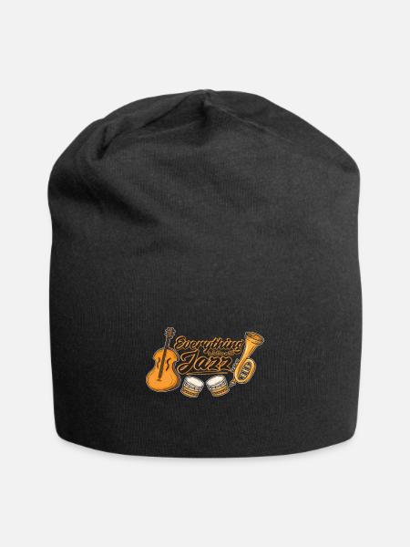 jazz - Jersey Beanie - black