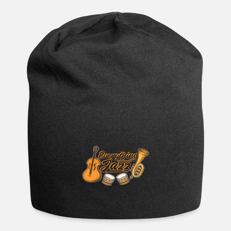 jazz - Jersey Beanie - black