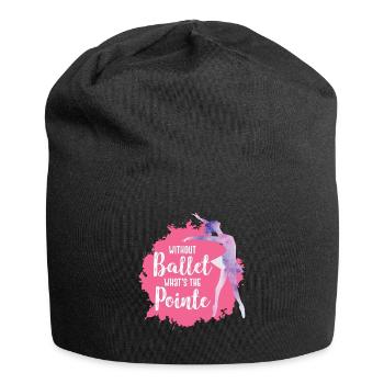 Tanzen Ballet - Jersey-Beanie - Schwarz - Vorne