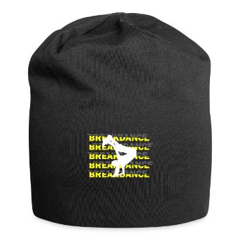 Breakdance Tanzen - Jersey-Beanie - Schwarz - Vorne