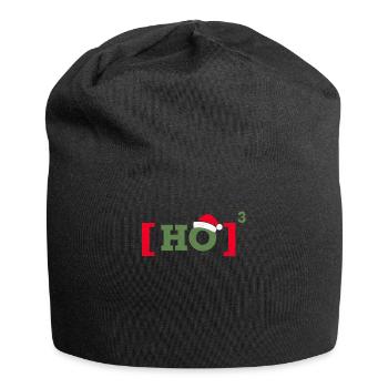 Funny Christmas t-shirt gift - Jersey Beanie - black - Front
