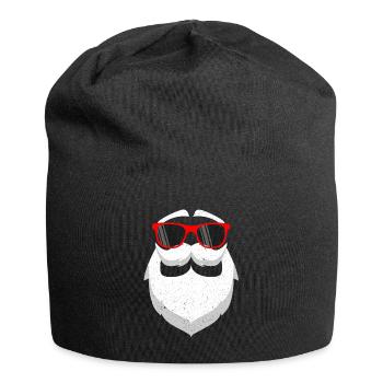 Funny Christmas t-shirt gift - Jersey Beanie - black - Front
