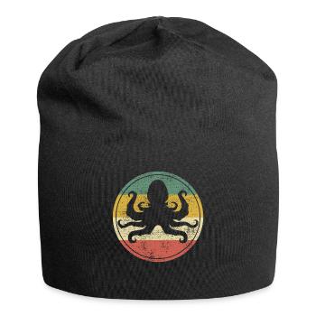Oktopus - Jersey-Beanie - Schwarz - Vorne