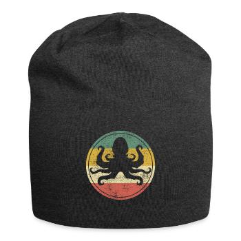 Oktopus - Jersey-Beanie - Anthrazit - Vorne