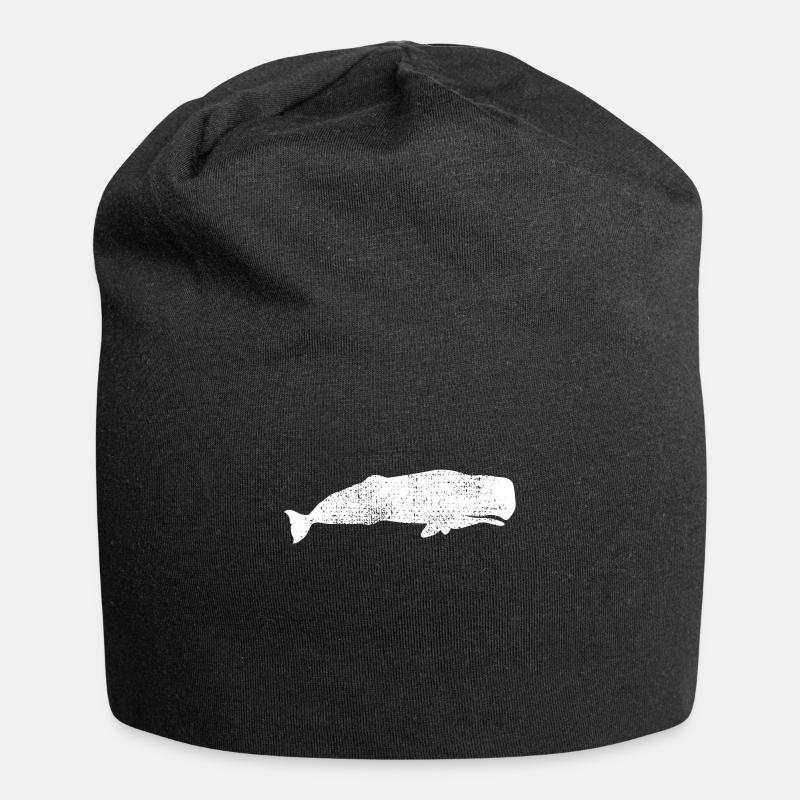 cachalot - Bonnet en jersey - noir