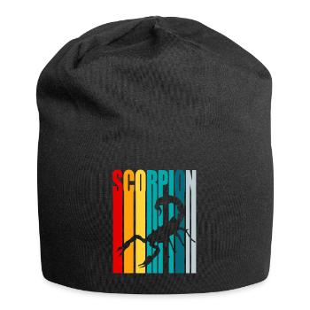 Skorpion retro Style - Jersey-Beanie - Schwarz - Vorne