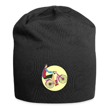 Bicycle - bike riding bicycle - Jersey Beanie - black - Front