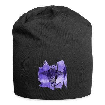 Rochen Manta Rochen Roche Zitterrochent T Shirt - Jersey-Beanie - Schwarz - Vorne