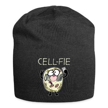 Cell biology - Jersey Beanie - charcoal grey - Front