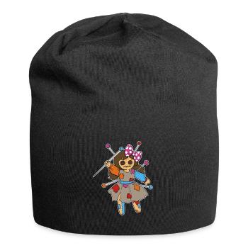 Voodoo Doll Dolly Invoque Spell Curse - Bonnet en jersey - noir - Devant