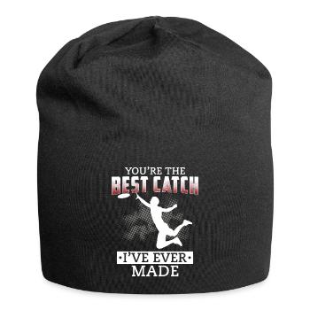 You're The Best Catch Ever Made - Frisbee Fan - Jersey Beanie - black - Front