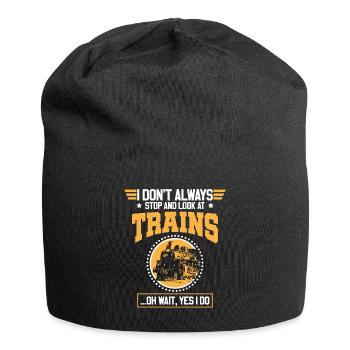 TRAIN SHIRT - Jersey-Beanie - Schwarz - Vorne