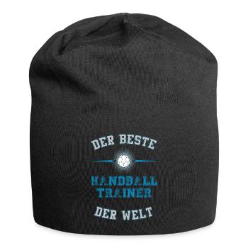 Der Beste Handballtrainer der Welt. Für Trainer. - Jersey-Beanie - Schwarz - Vorne