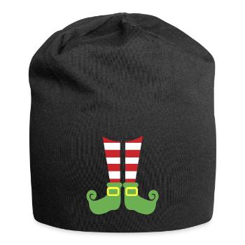 WEIHNACHTEN ELFENBEINE - Jersey-Beanie - Schwarz - Vorne