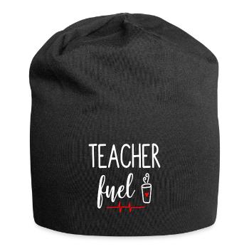 Teacher Gift Education School Sayings Teacher Training - Jersey Beanie - black - Front