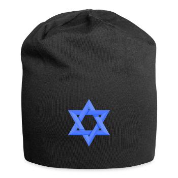 Israel Star of David - Jersey Beanie - black - Front