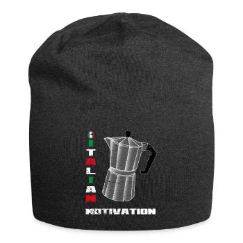 Italian motivation - Jersey-Beanie - Anthrazit - Vorne