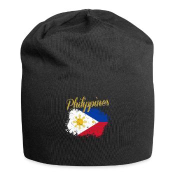 Philippines Philippine - Bonnet en jersey - noir - Devant