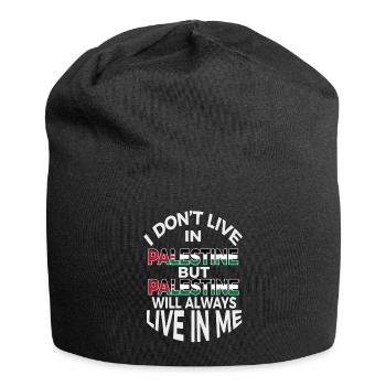 Palestine life - Jersey Beanie - black - Front