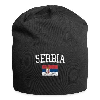 Serbia - Jersey Beanie - black - Front