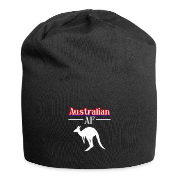 Australien - Jersey-Beanie - Schwarz - Vorne