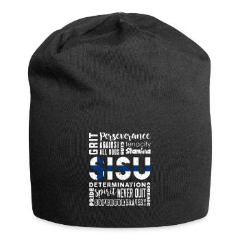 Finland Scandinavia culture - Jersey Beanie - black - Front