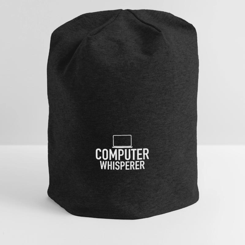 Computer Whisperer Tech Support IT Support IT Nerd Jersey Beanie