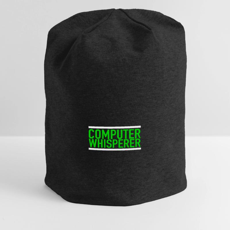 Computer Whisperer Support technique Support informatique IT Nerd Bonnet en jersey