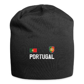 Portugal - Bonnet en jersey - noir - Devant